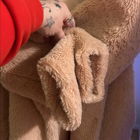 Forever 21 Blush Teddy Jacket - Picture 4 of 6